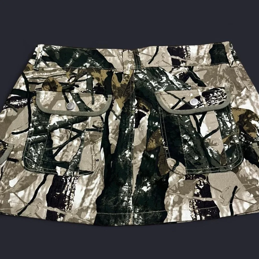 NWT Camo Print Mini Skirt - Picture 3 of 3
